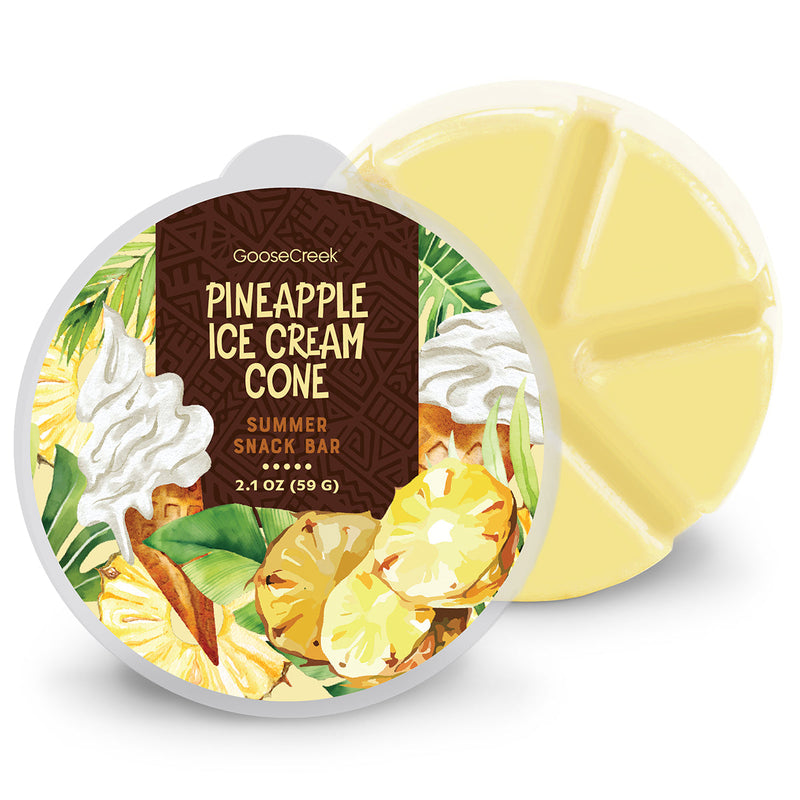Pineapple Ice Cream Cone Wax Melt (S3NF8)